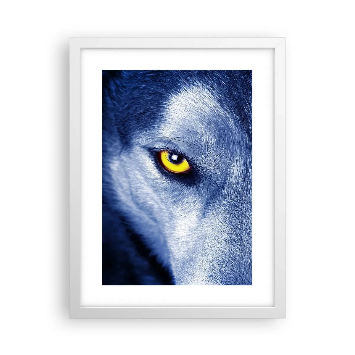 Poster in een witte lijst - Betoverende look - 30x40 cm