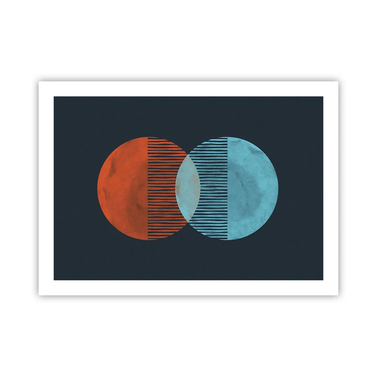 Poster - Astronomische fantasie - 70x50 cm