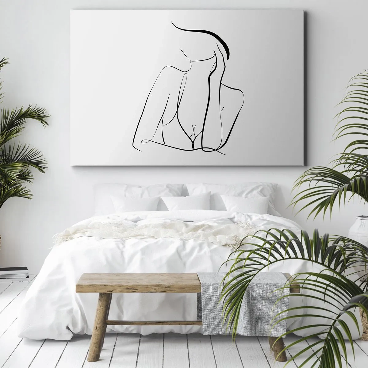 Schilderen op canvas - Op de golf van dromen - 120x80 cm