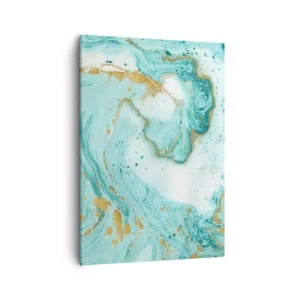 Schilderen op canvas - Onder de grote golf van het Edo-tijdperk - 50x70 cm