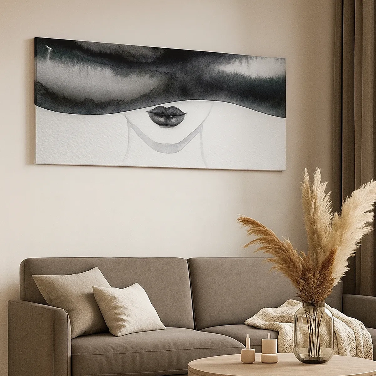 Schilderen op canvas - Een sensueel mysterie - 30x30 cm