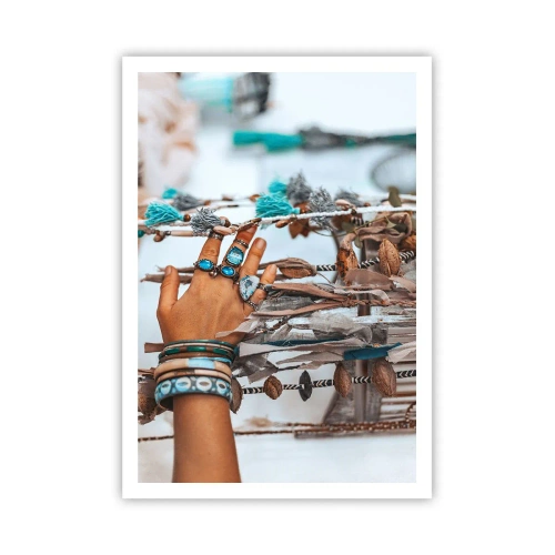 Poster - Lokale schatten - 70x100 cm