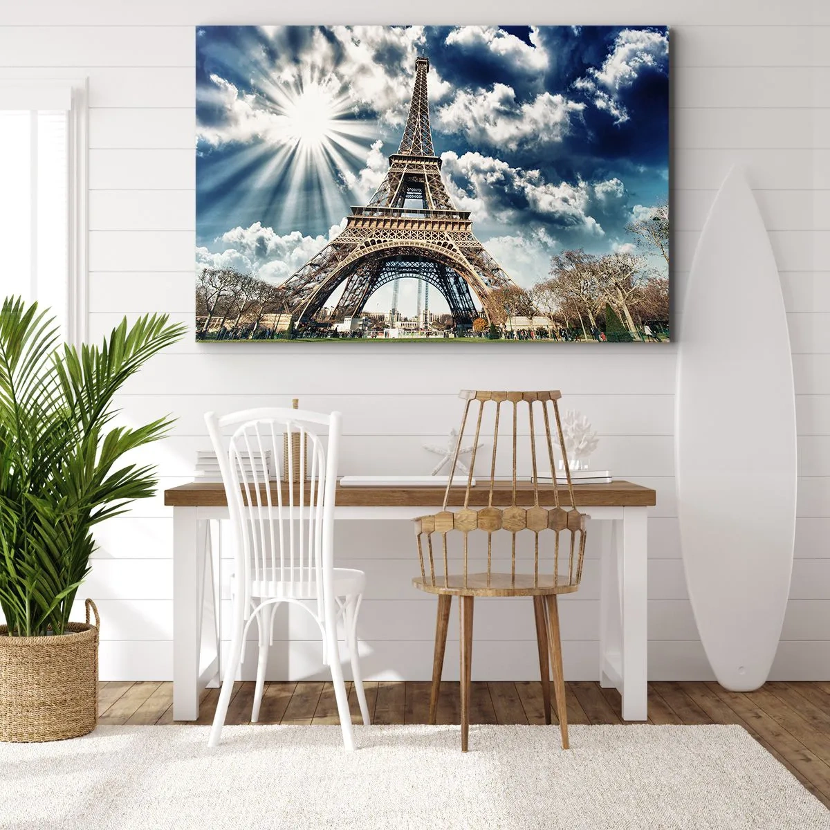 Schilderen op canvas - De enige zo onder de zon - 100x70 cm