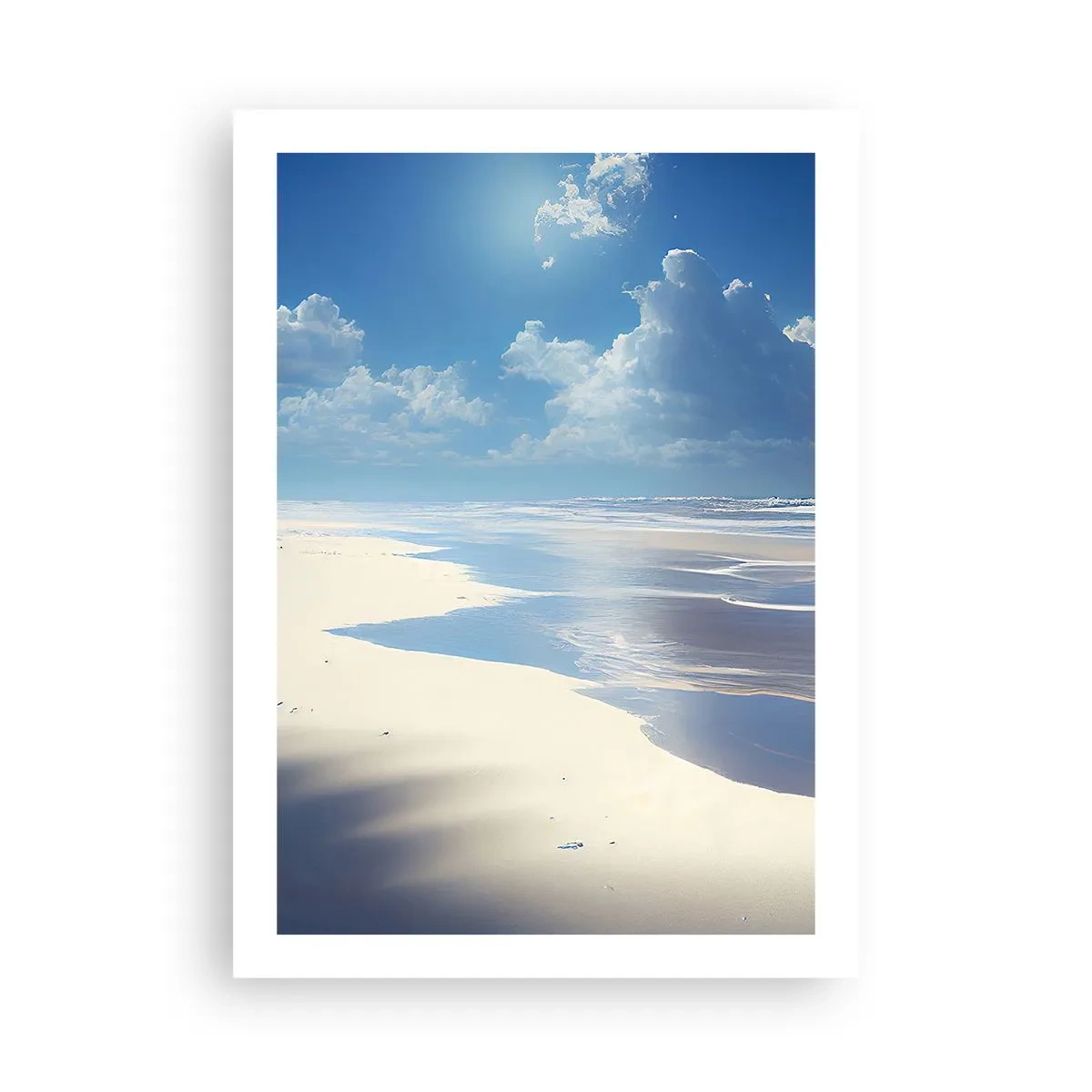 Poster - Paradijselijke vakantie - 50x70 cm