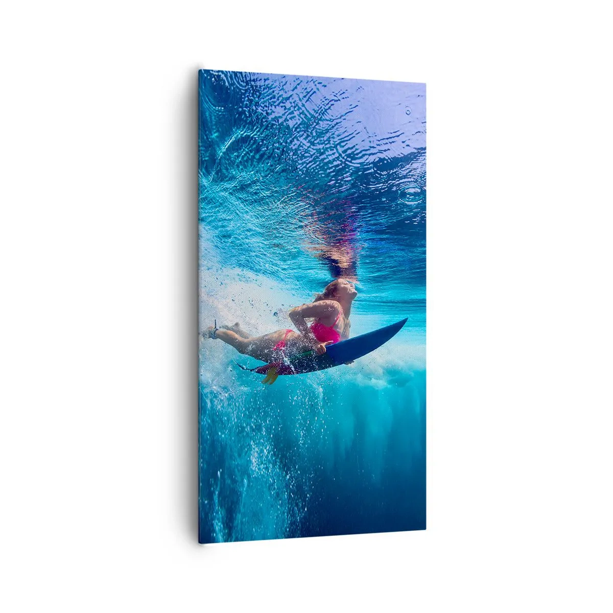 Schilderen op canvas - De diepte van vreugde - 65x120 cm