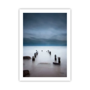 Poster - Peinzend meer - 50x70 cm