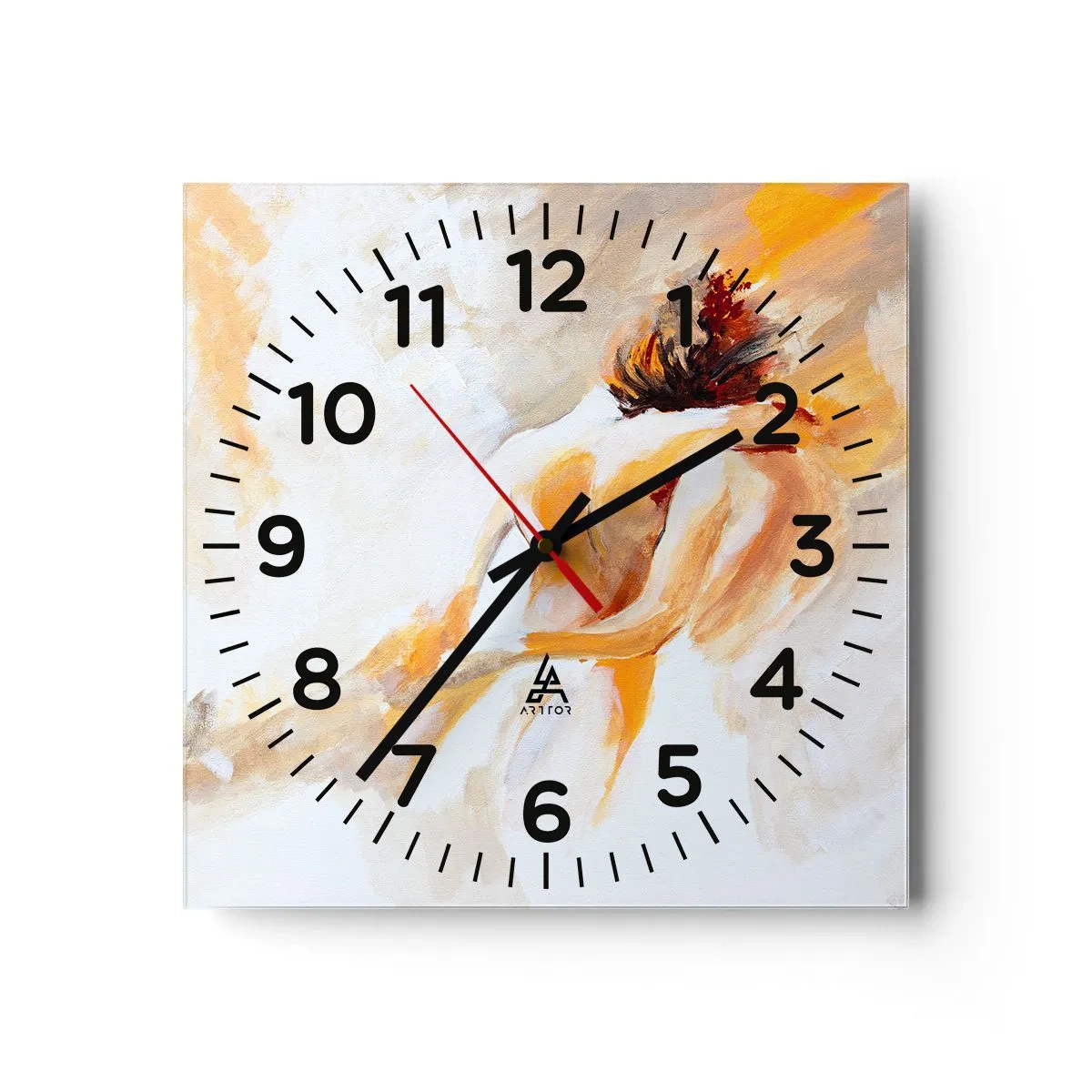 Wandklok - Klok - In de lucht van nabijheid - 30x30 cm