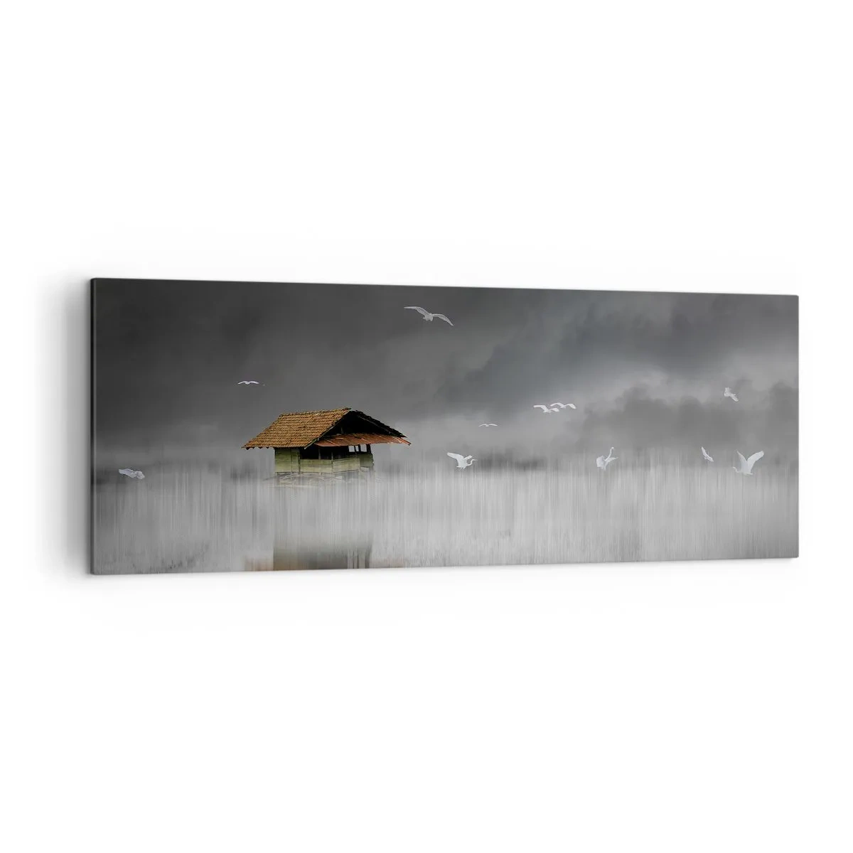 Schilderen op canvas - Beschutting tegen regen - 140x50 cm