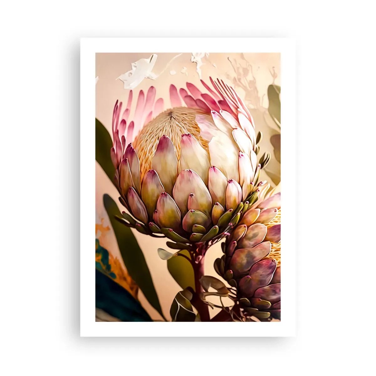 Poster - Teeder omarmd - 50x70 cm