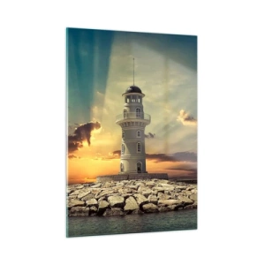 Schilderen op glas - Licht - Goed - Schoonheid - 50x70 cm