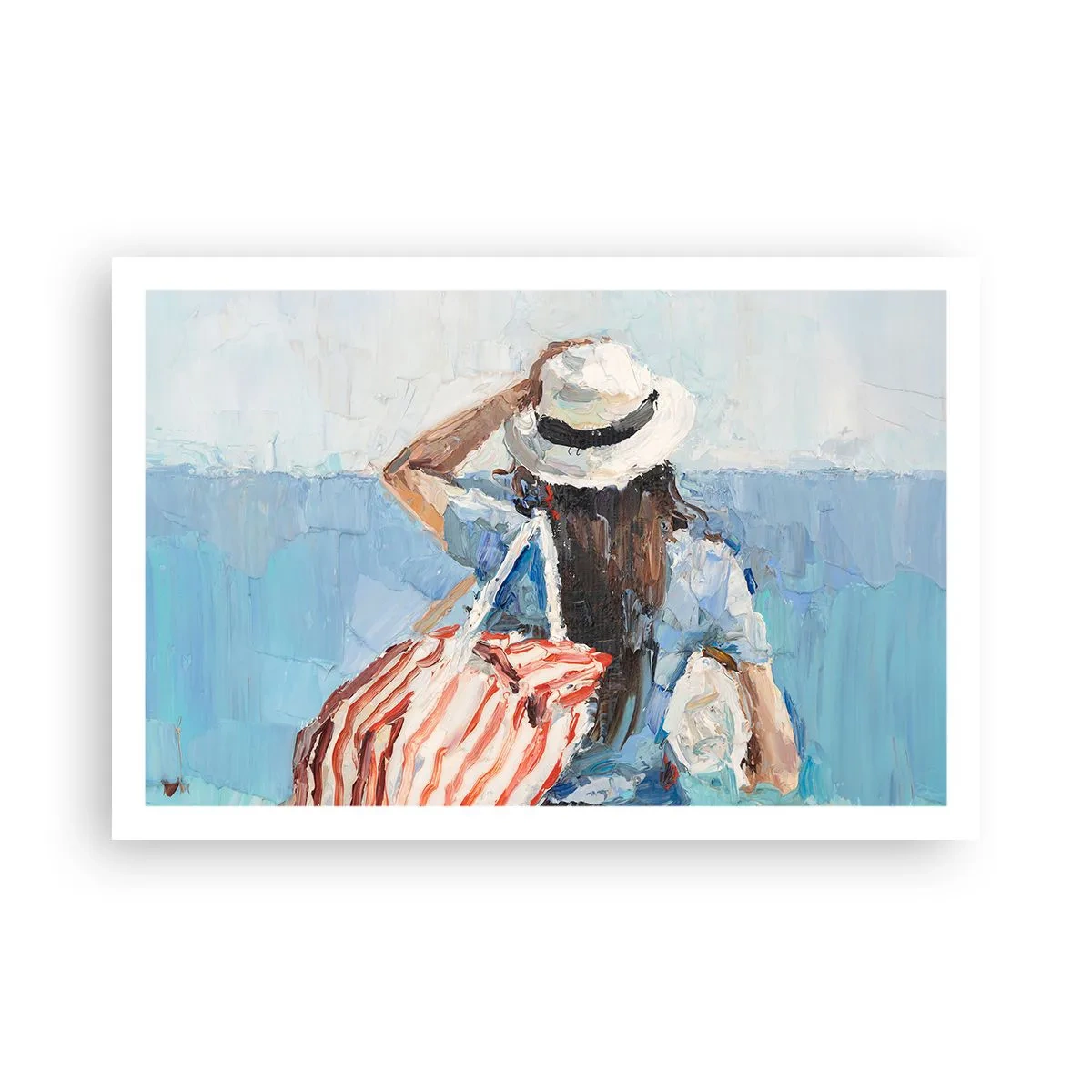 Poster - Welkom bij je vakantie - 91x61 cm