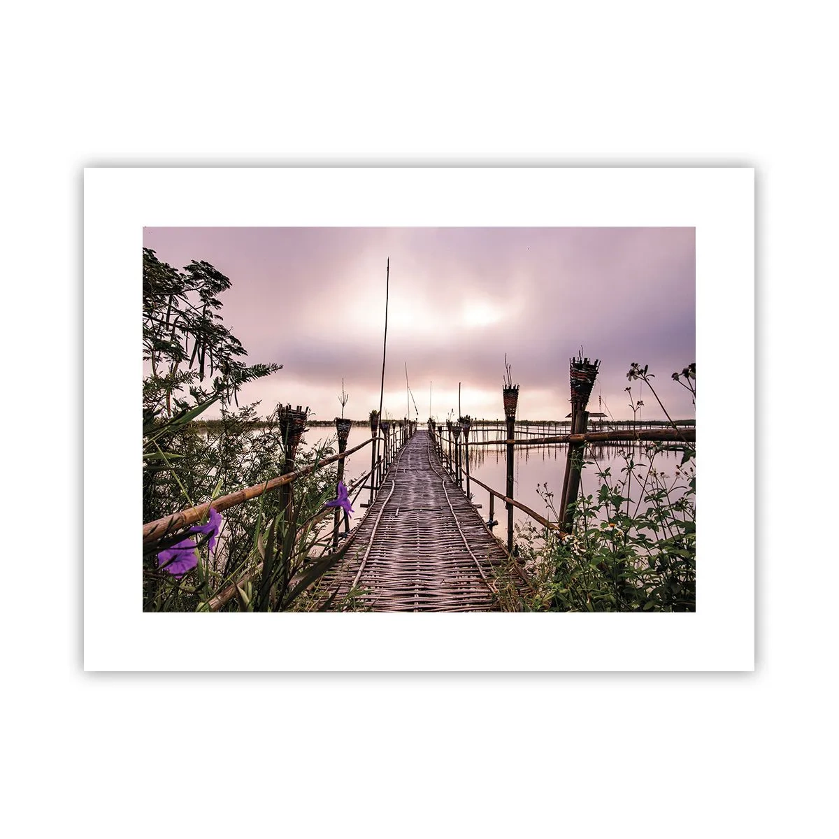 Poster - Rust en stilte van Azië - 40x30 cm