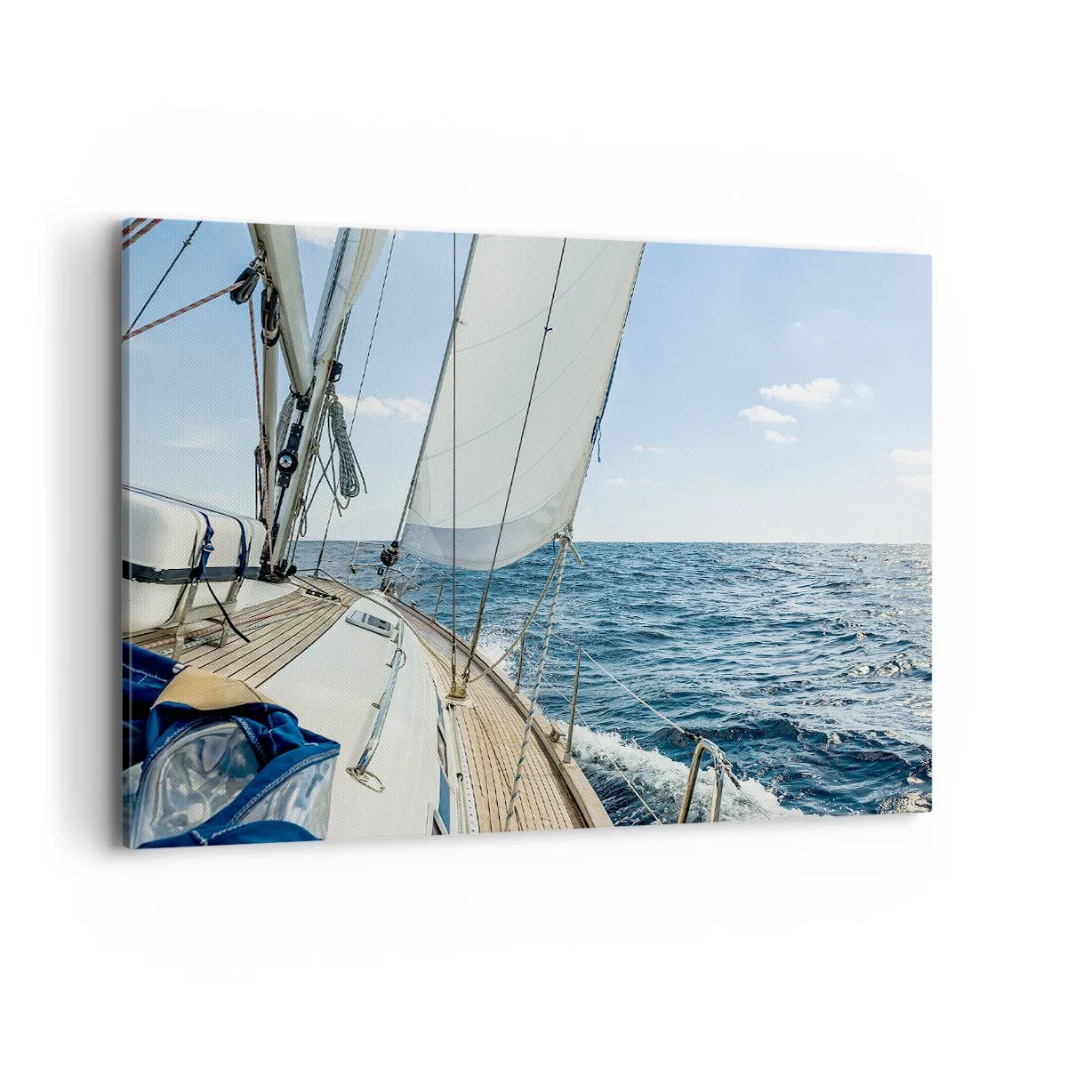 Schilderen op canvas - Ahoi, avontuur - 120x80 cm