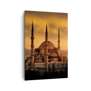 Schilderen op canvas - God is geweldig - 70x100 cm