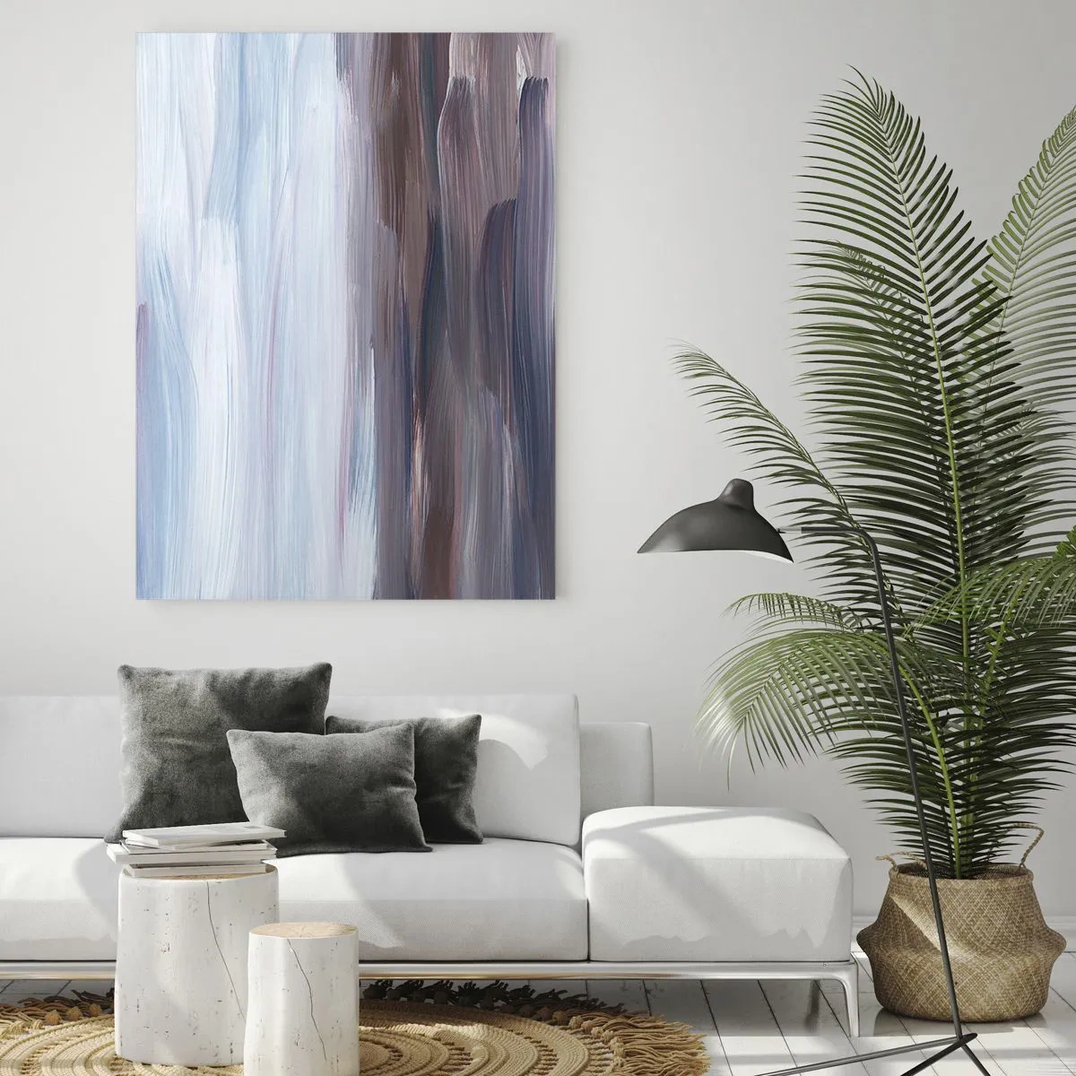 Schilderen op glas - Elementen: water - 50x70 cm