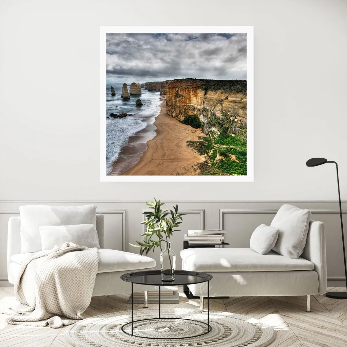 Poster - Rauwe schoonheid - 60x60 cm