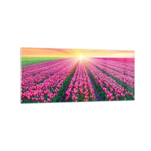 Schilderen op glas - Beautyfarm - 120x50 cm