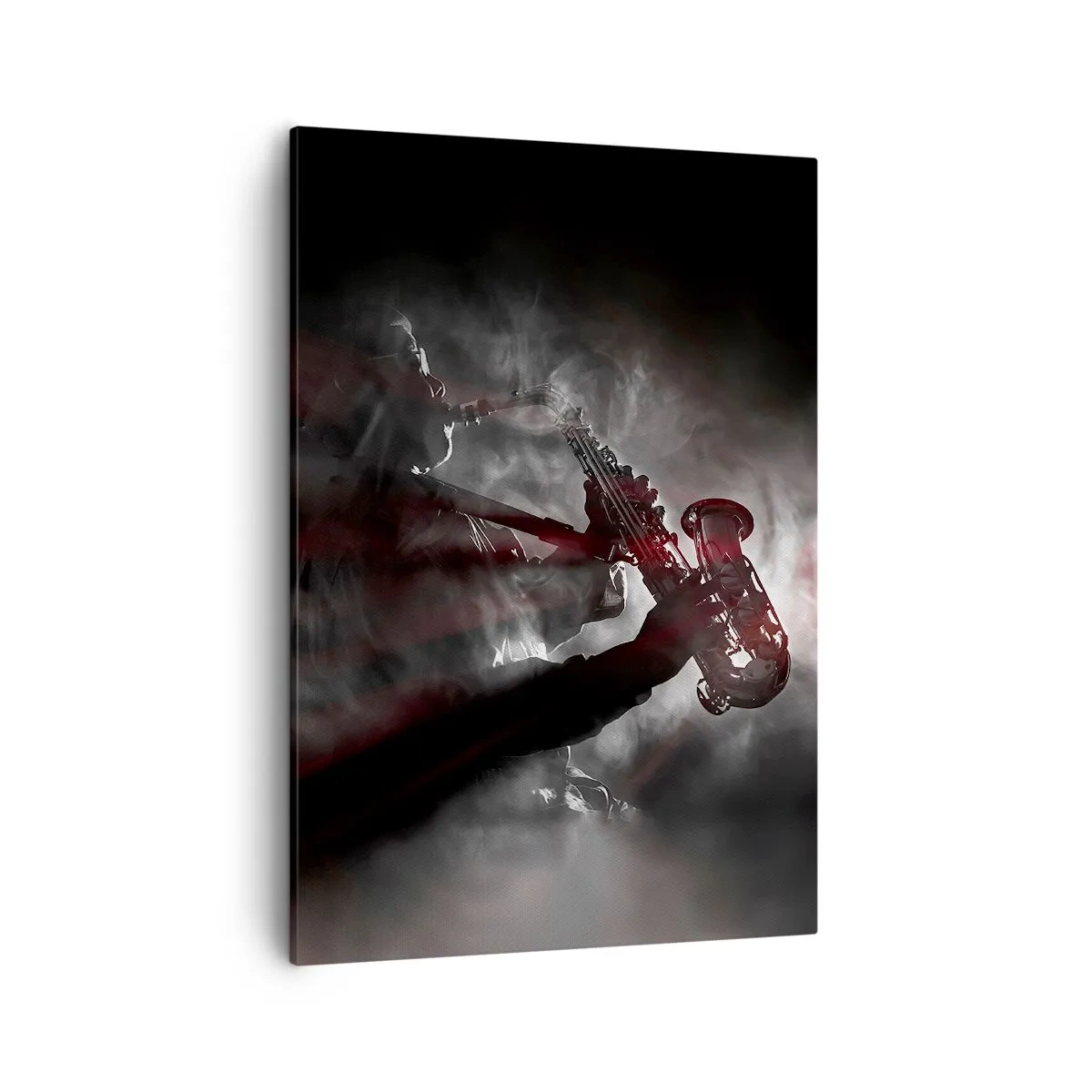 Schilderen op canvas - In de dampen van jazz - 50x70 cm