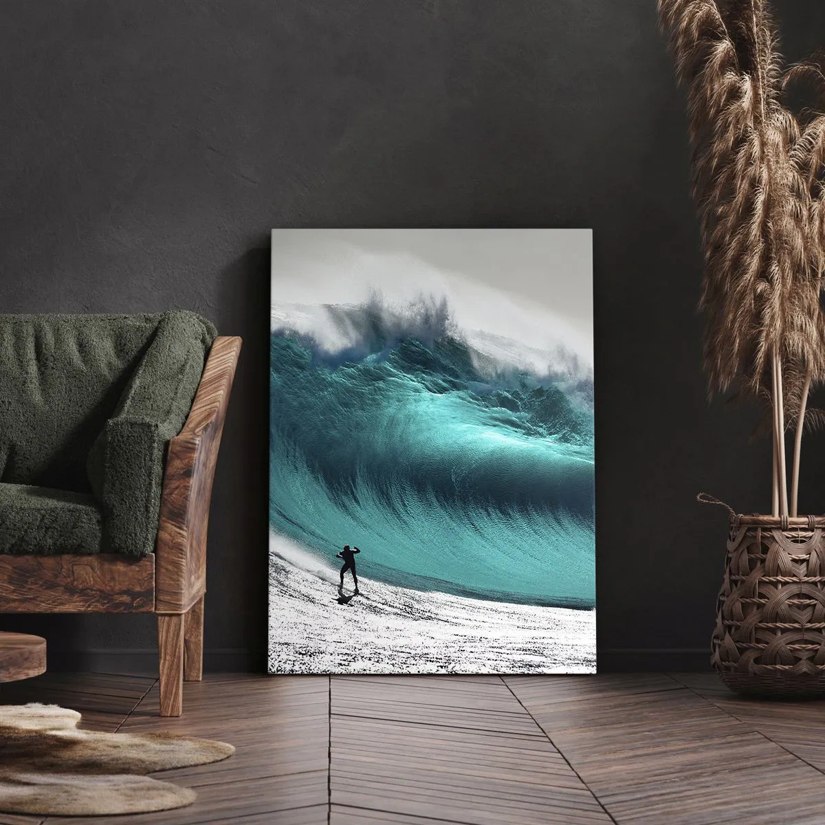 Schilderen op canvas - Uitdaging aanvaard - 50x70 cm