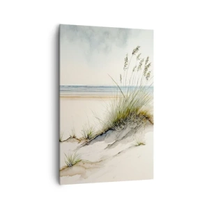 Schilderen op canvas - Vertroeteld door de wind - 80x120 cm