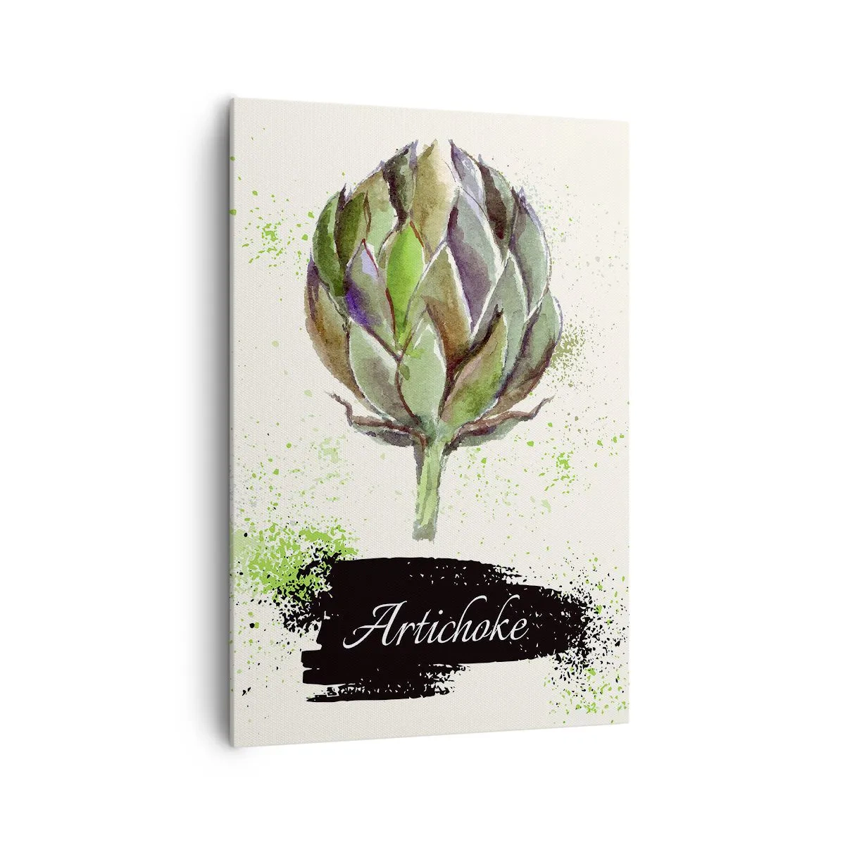 Schilderen op canvas - Eviva-groenten! - 70x100 cm