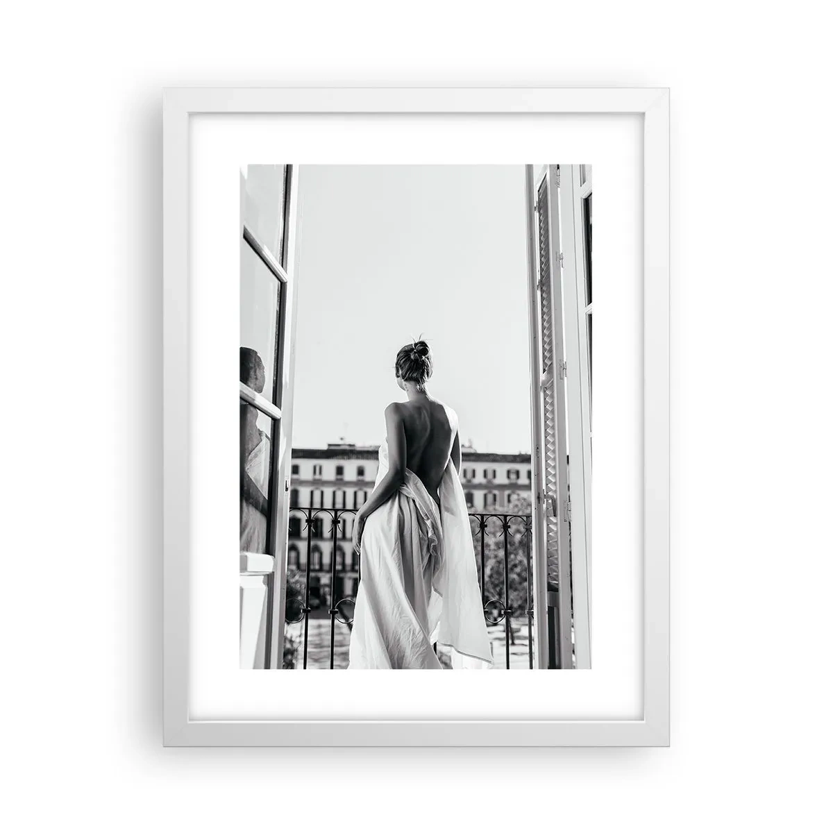 Poster in een witte lijst - De zintuigen wakker maken - 30x40 cm