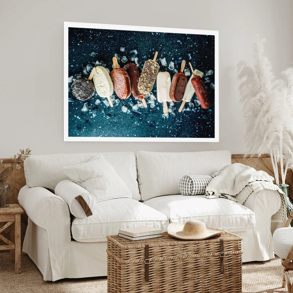 Poster - De smaak van hete zomer - 91x61 cm