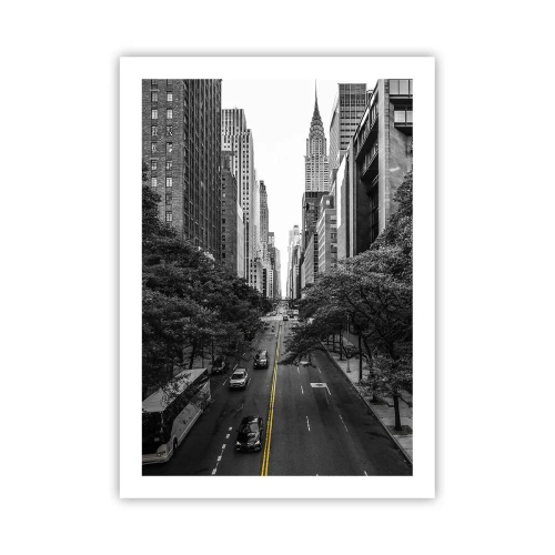 Poster - New York ochtend - 50x70 cm