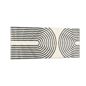 Schilderen op glas - In een ogenblik ... - 100x40 cm