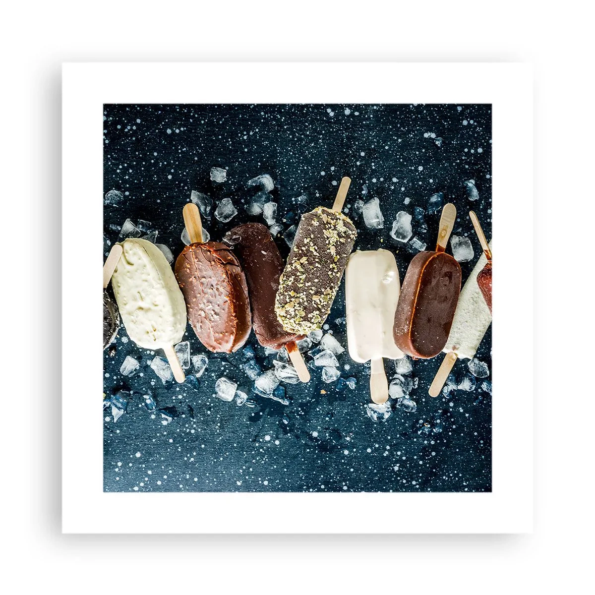 Poster - De smaak van hete zomer - 40x40 cm