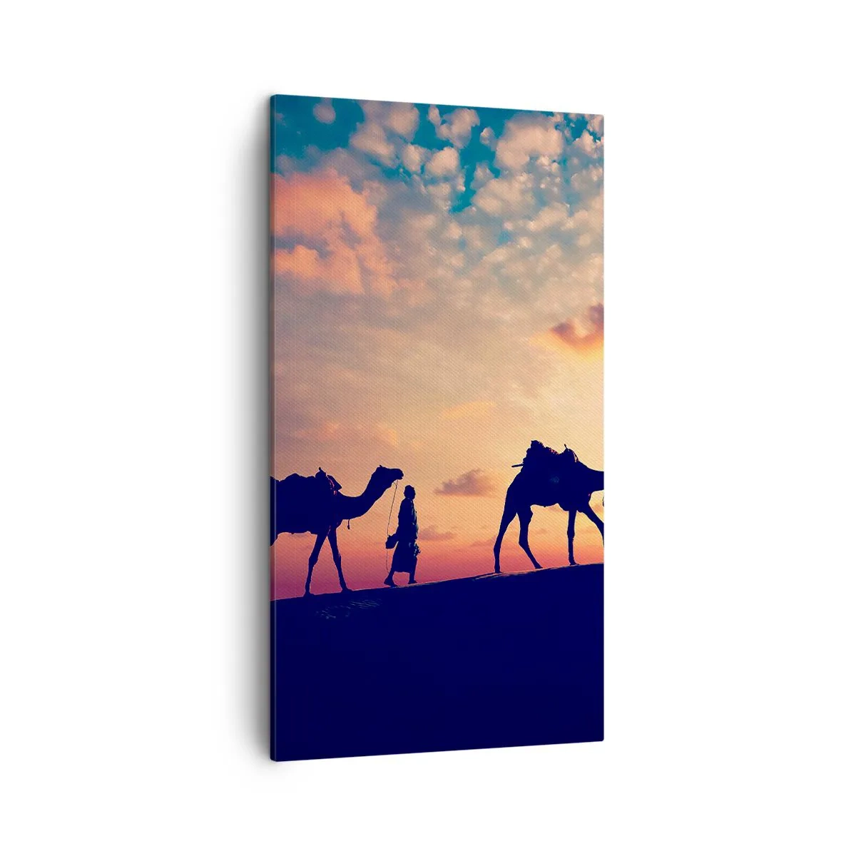 Schilderen op canvas - De mysterieuze geest van het Oosten - 45x80 cm