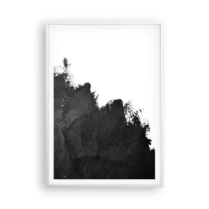 Poster in een witte lijst - Elementen: aarde - 70x100 cm
