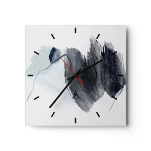 Wandklok - Klok - Intensiteit en beweging - 30x30 cm