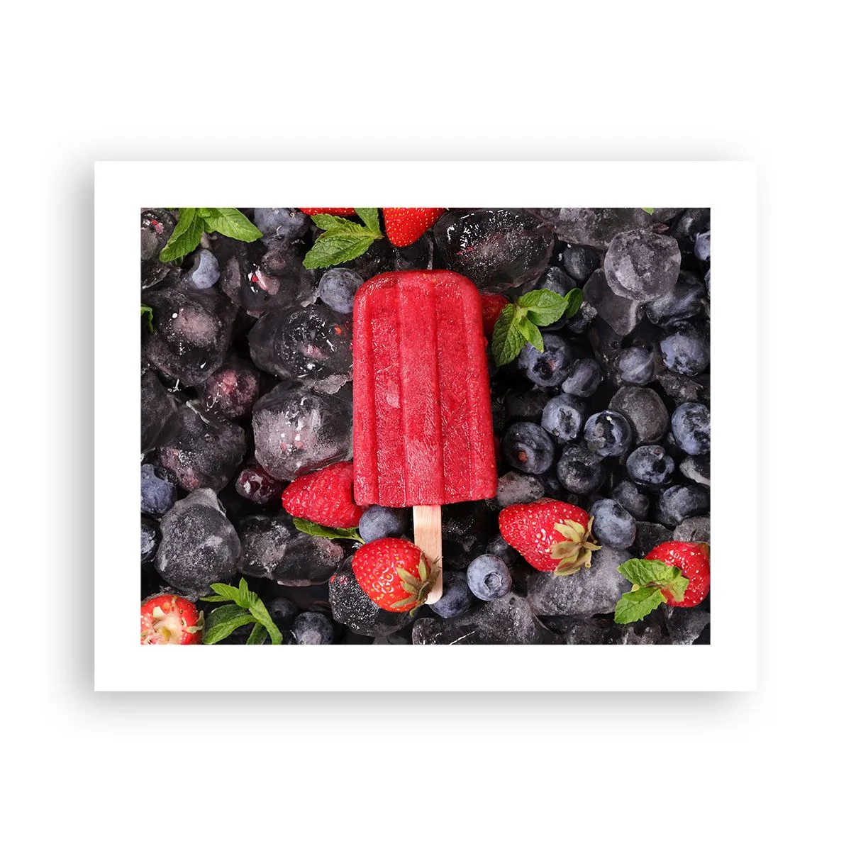 Poster - De smaak van hete zomer - 50x40 cm