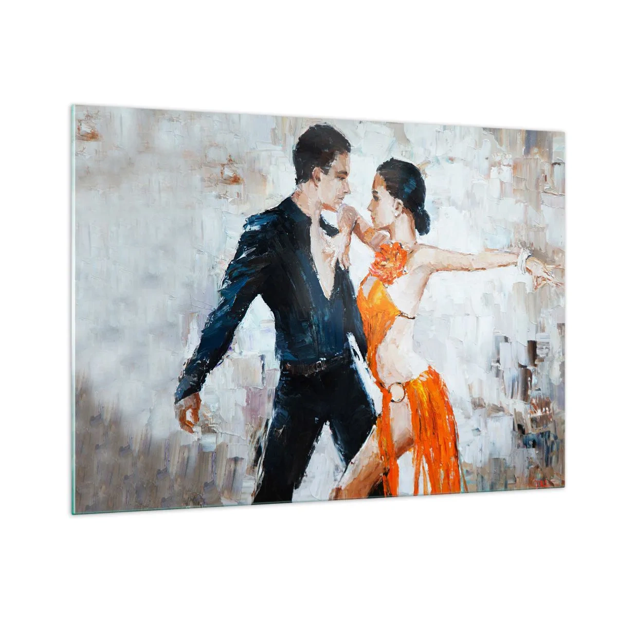 Schilderen op glas - Dirty dancing - 100x70 cm