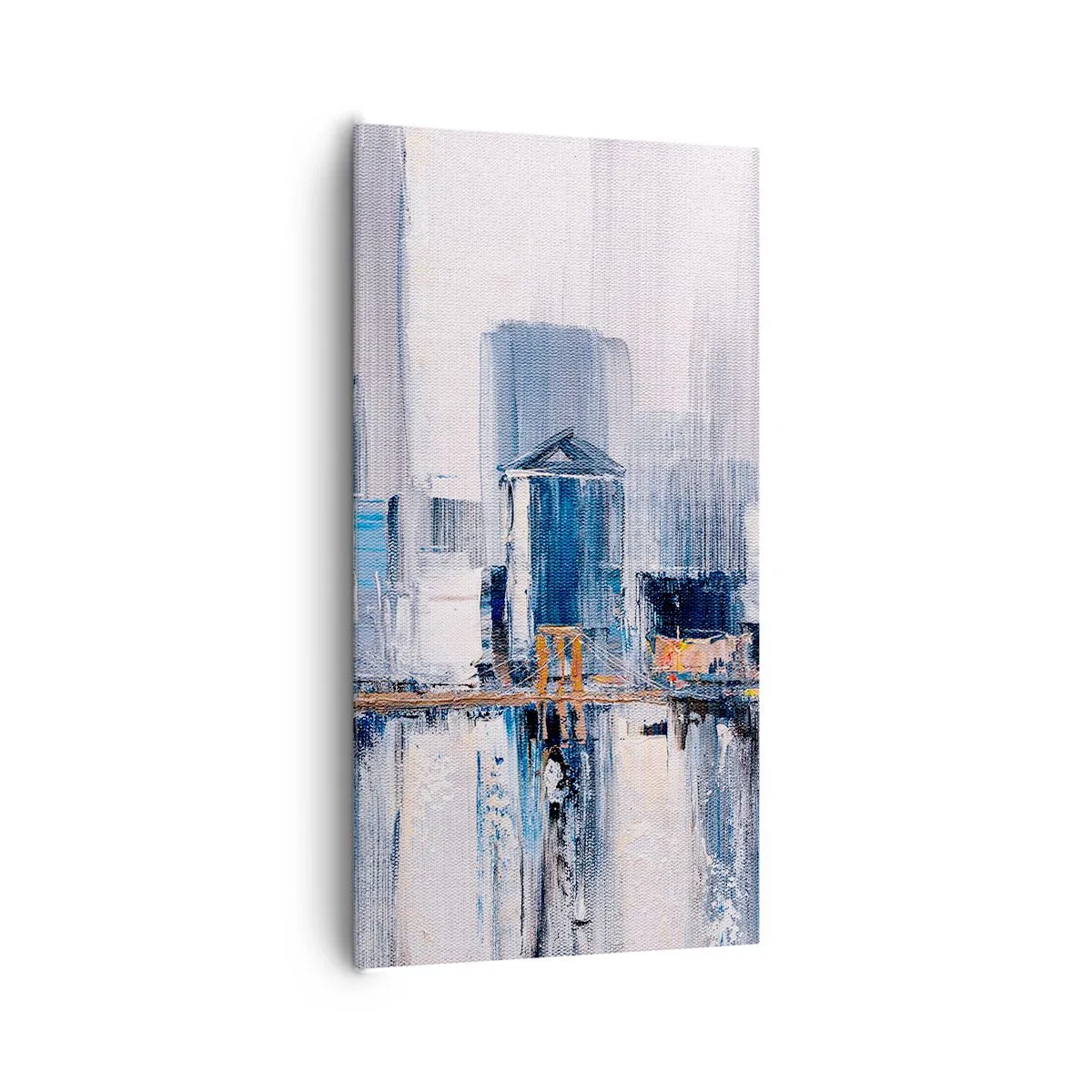 Schilderen op canvas - New Yorkse impressie - 65x120 cm
