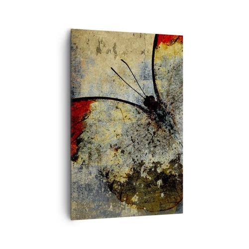 Schilderen op canvas - Kijk voordat ik verdwijn - 80x120 cm
