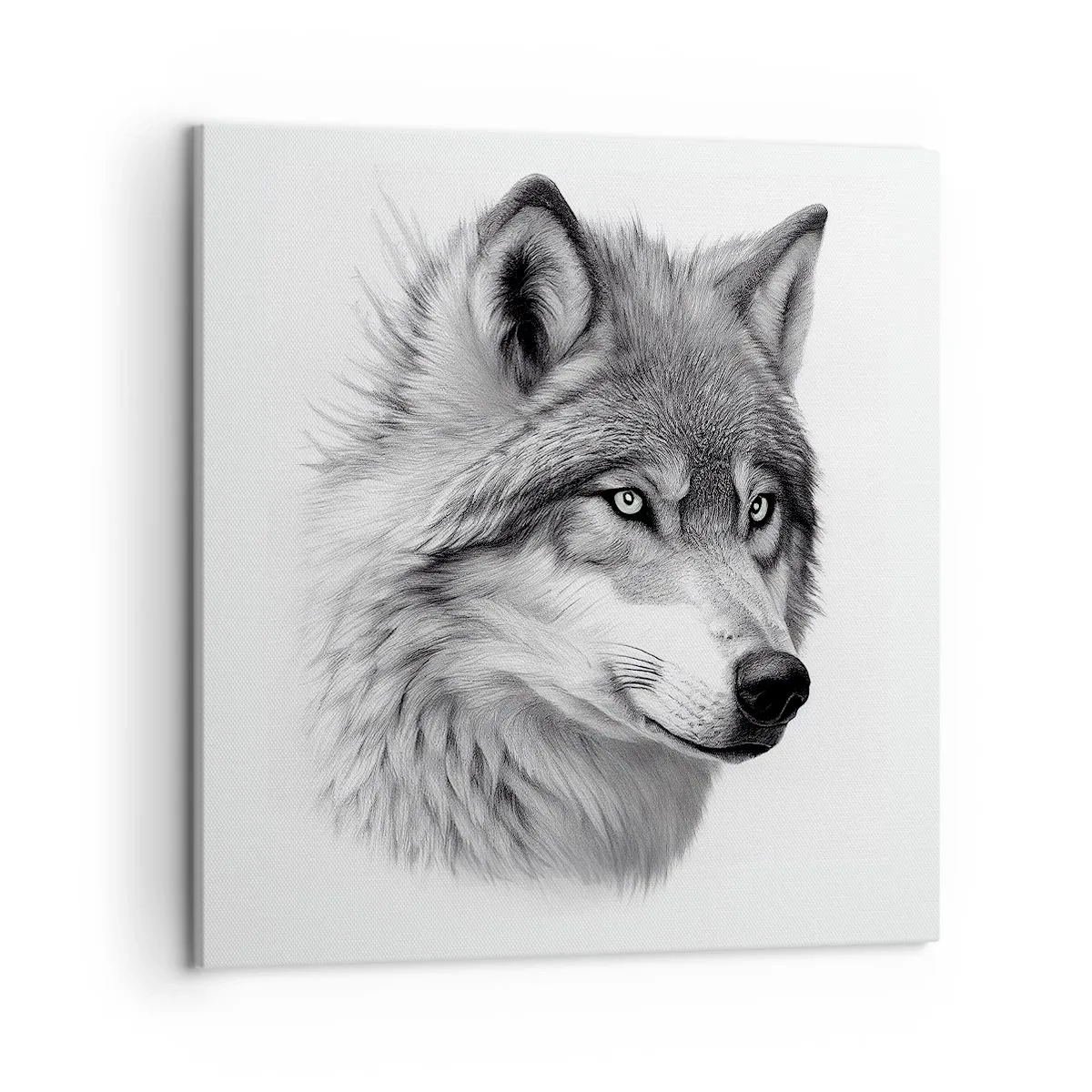 Schilderen op canvas - Alfa – zonder twijfel - 50x50 cm