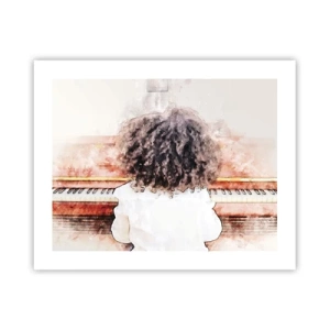 Poster - In de nieuwe wereld - 50x40 cm