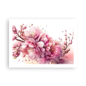 Poster - Kersenbloesem  - 70x50 cm