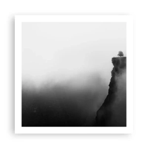 Poster - Aan de rand van de wereld - 60x60 cm