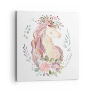 Schilderen op canvas - Een uitnodiging in de wereld van sprookjes - 70x70 cm