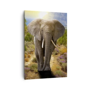 Schilderen op canvas - Zo zag Eden eruit - 70x100 cm