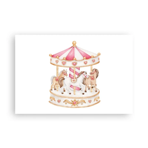 Poster - De zoete kinderwereld - 91x61 cm