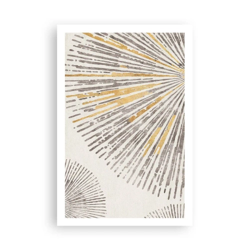 Poster - De schoonheid van de straal - 61x91 cm
