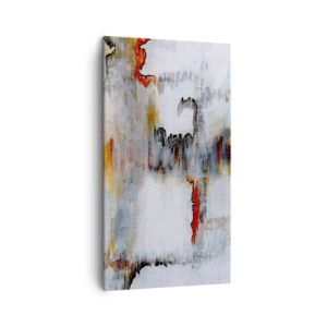 Schilderen op canvas - Een stok op het water - 45x80 cm