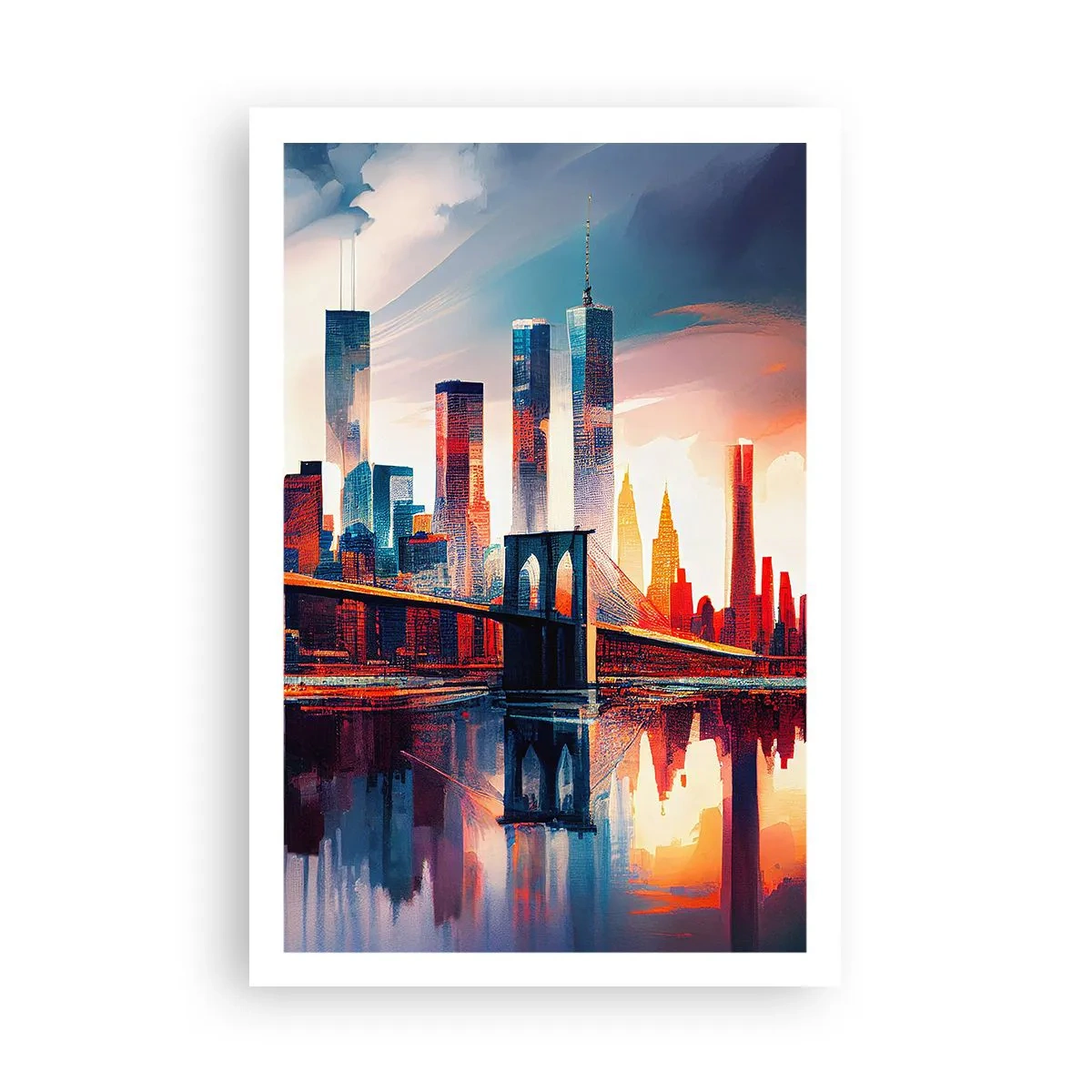 Poster - Een droomachtig New York - 61x91 cm