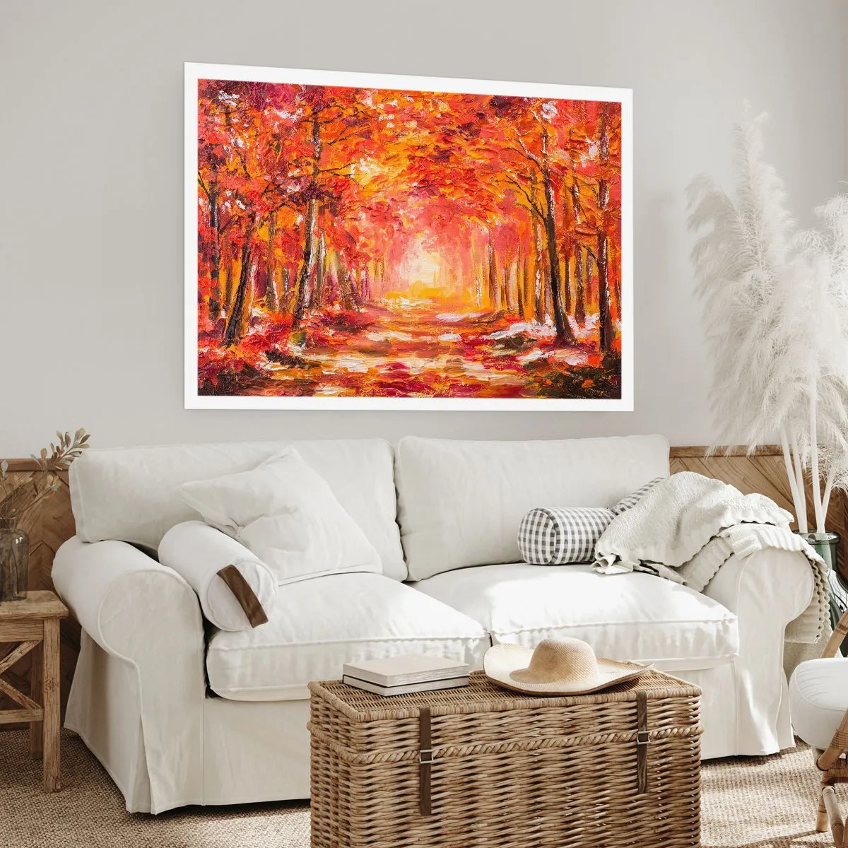 Poster - Koperen bos - 40x30 cm