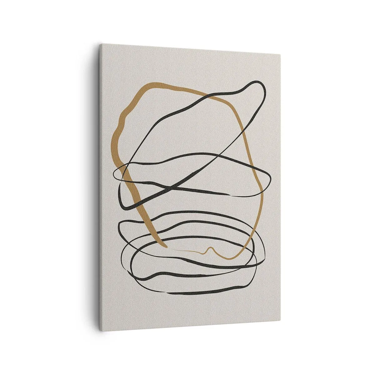 Schilderen op canvas - Compositie – loopdans - 50x70 cm