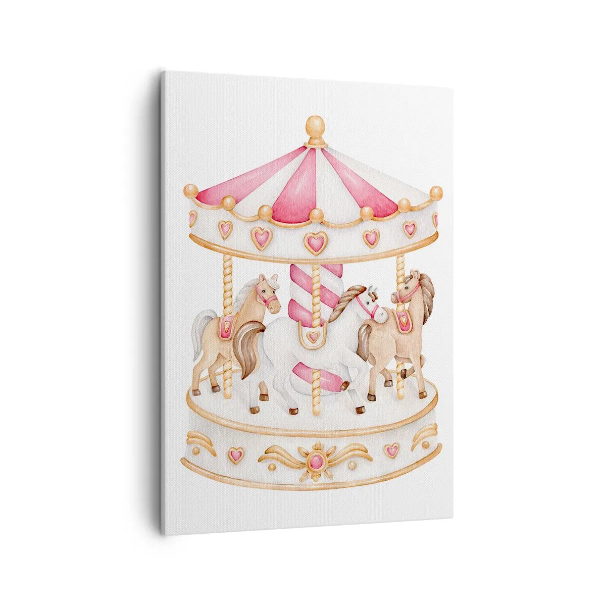 Schilderen op canvas - De zoete kinderwereld - 50x70 cm